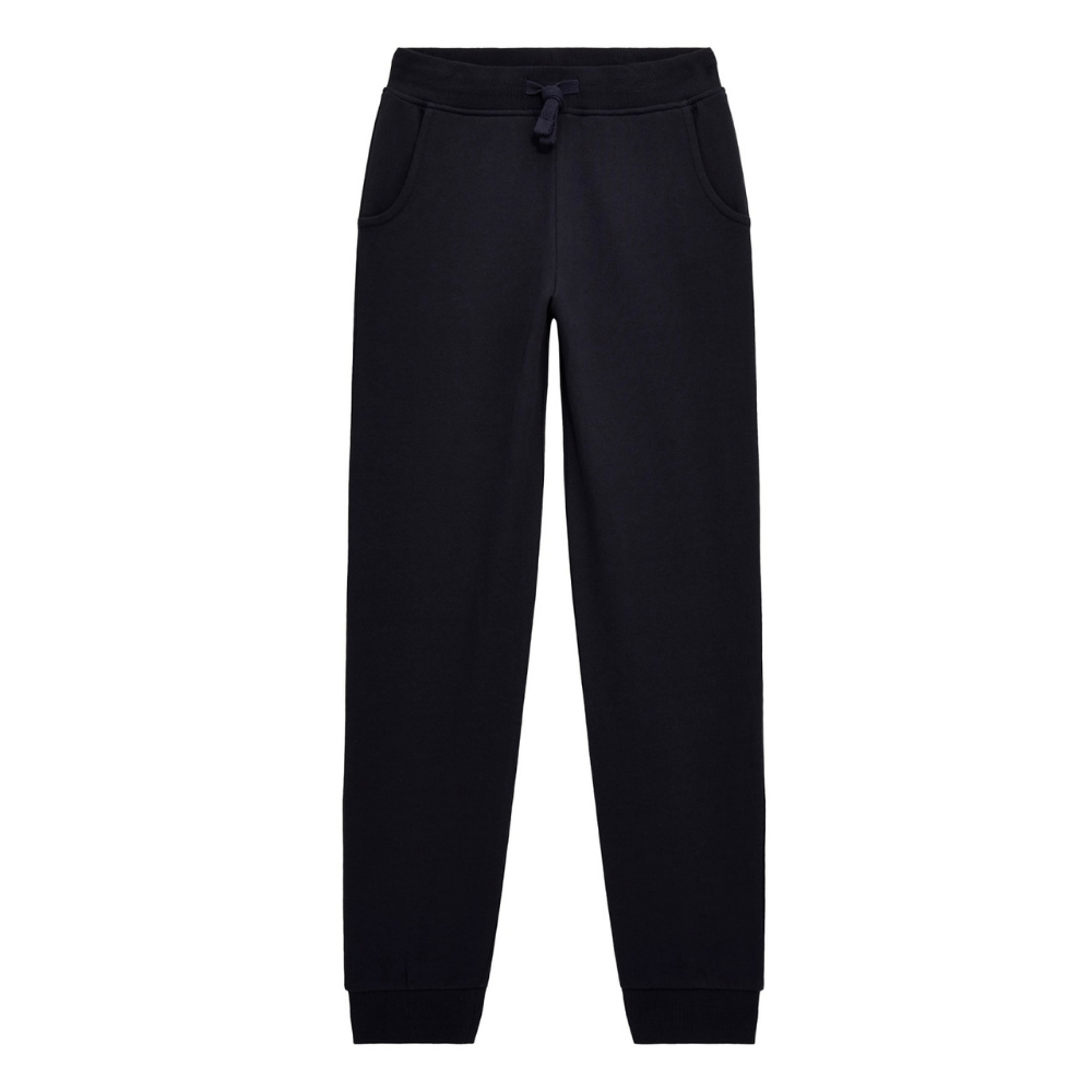 Guess - Blue Basic Logo Cotton Pants