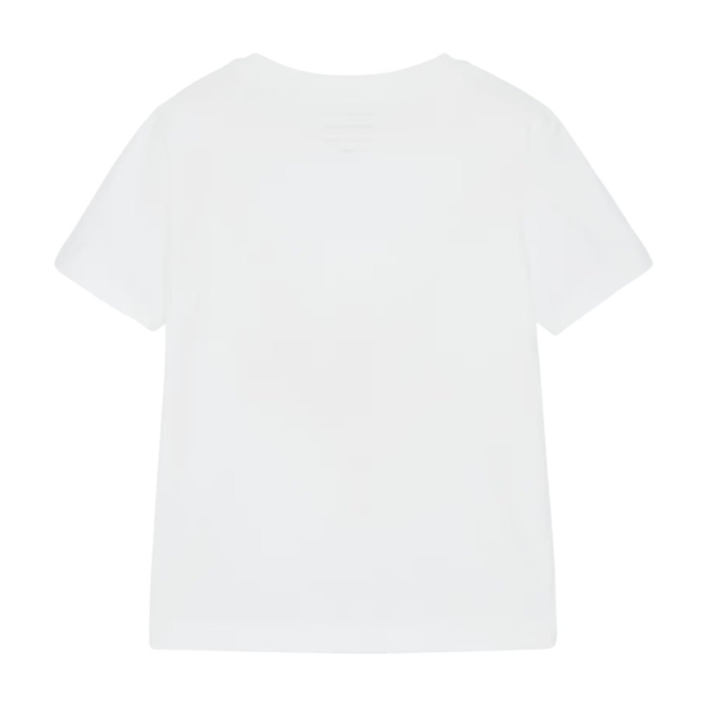 Calvin Klein - White Unisex Small Logo Top
