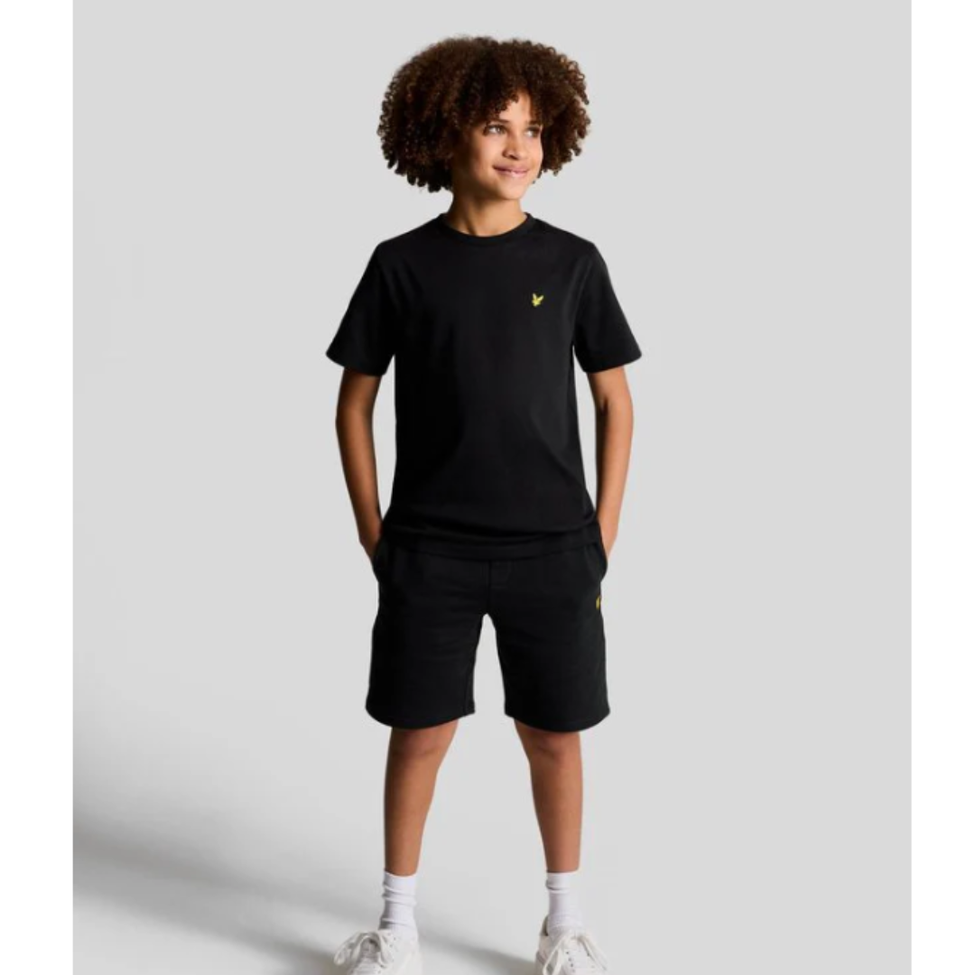 Lyle & Scott - Black Cotton Bermuda