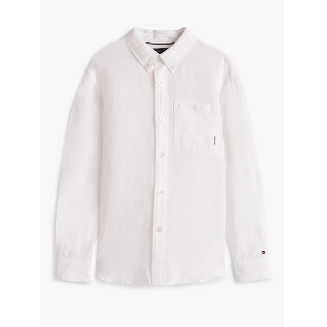 Tommy Hilfiger - Linen White Shirt