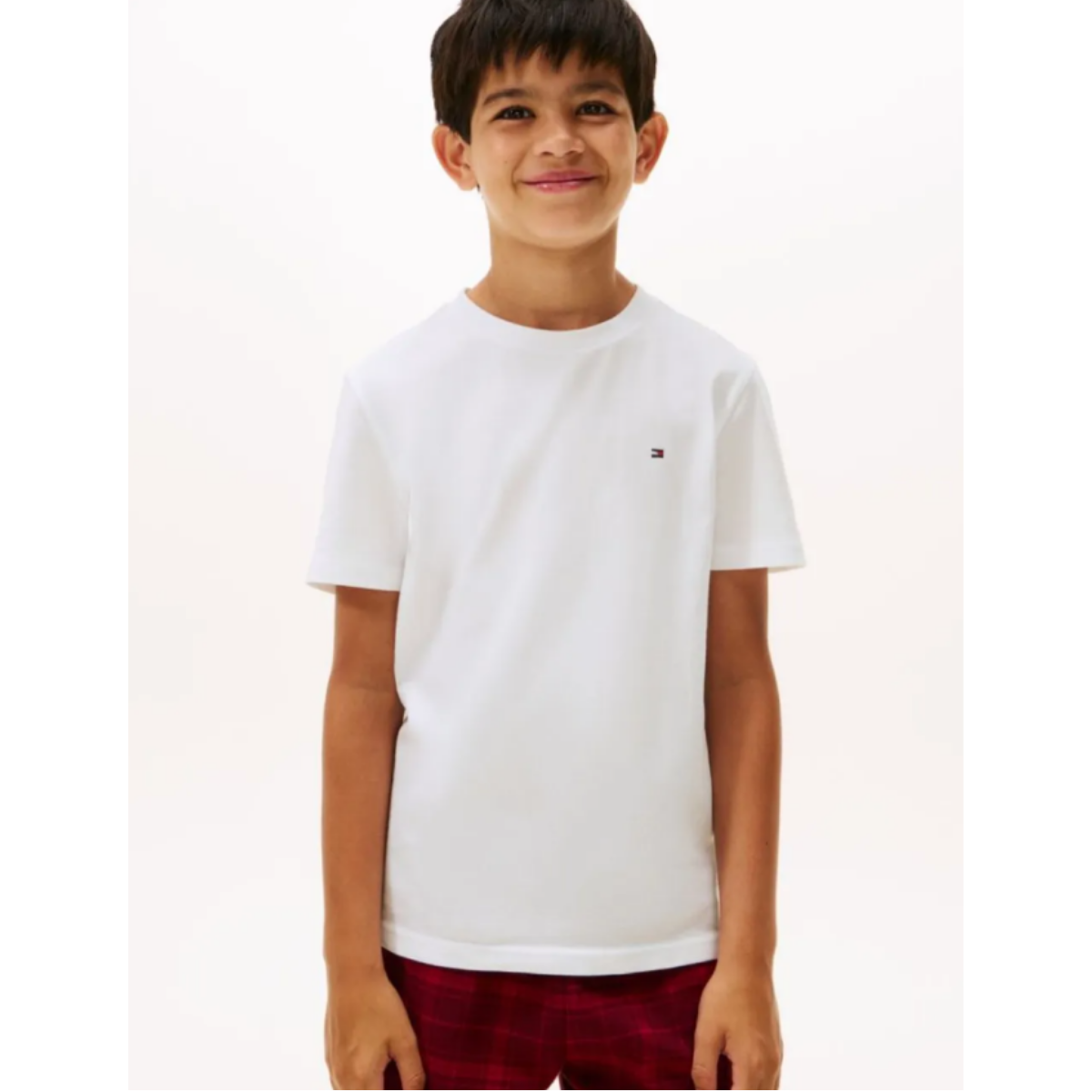 Tommy Hilfiger - White Boys Basic Top
