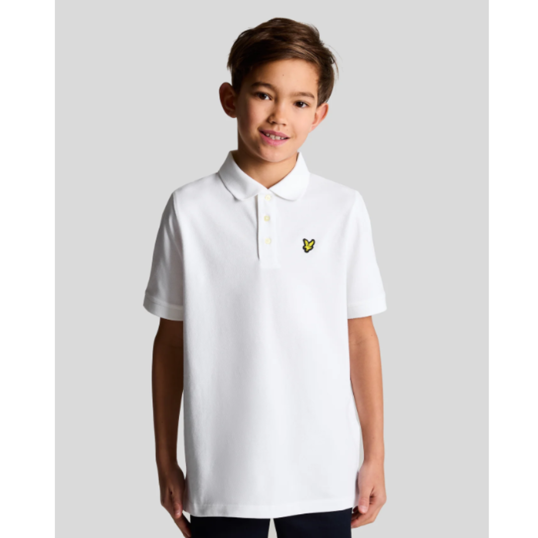 Lyle & Scott - White Polo Top