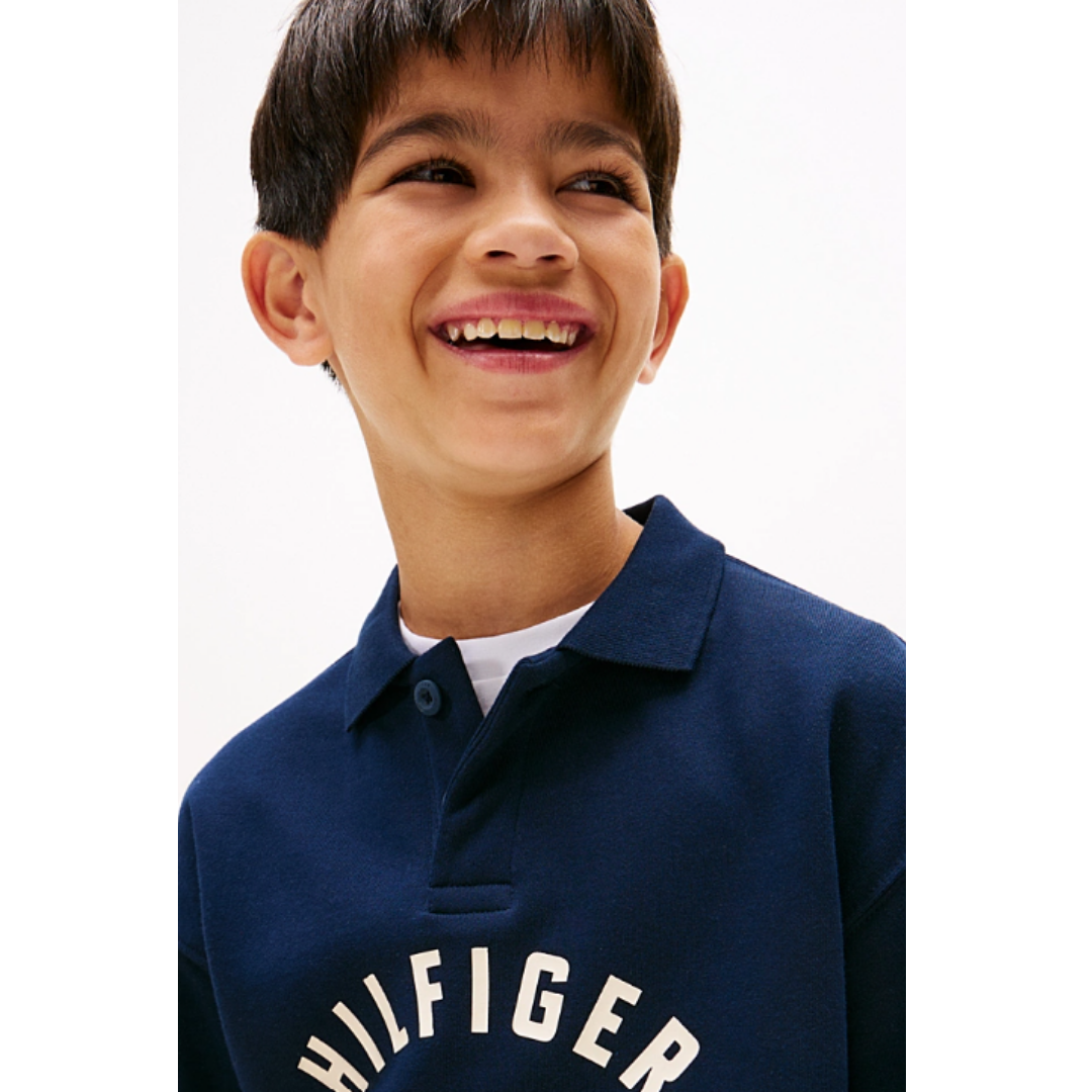 Tommy Hilfiger - Blue Polo Sweatshirt