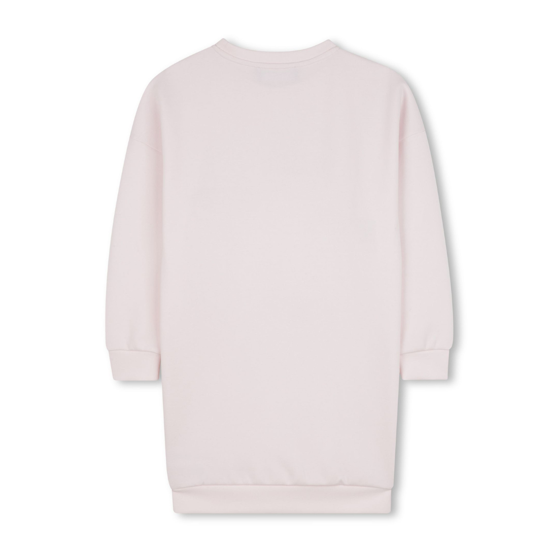KARL LAGERFELD - Multi Cats Cotton Girls Dress