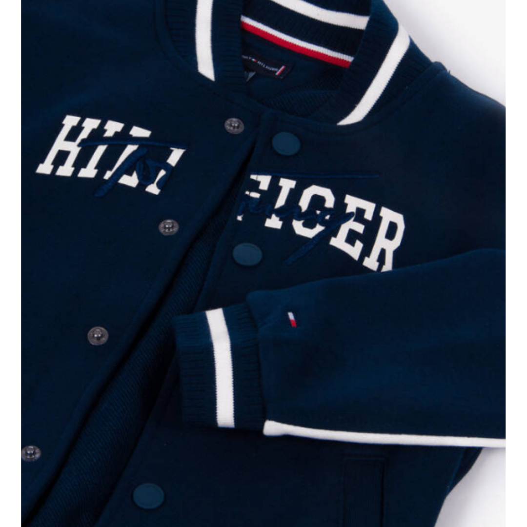 Tommy Hilfiger - Blue Oversized TH Jacket