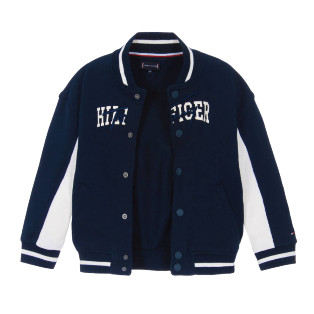 Tommy Hilfiger - Blue Oversized TH Jacket