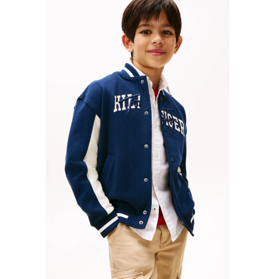 Tommy Hilfiger - Blue Oversized TH Jacket
