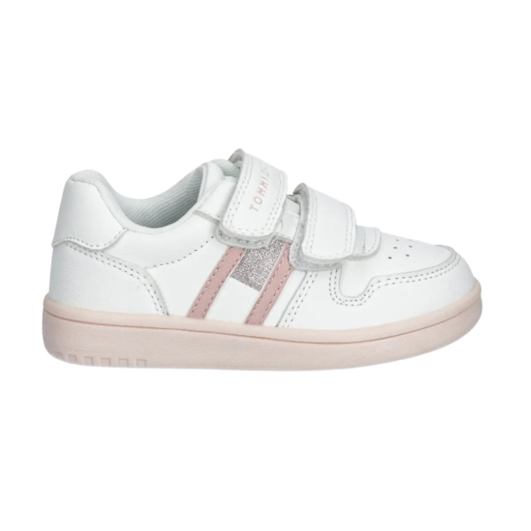 Tommy Hilfiger - Girls Pink with Glitters Sneakers