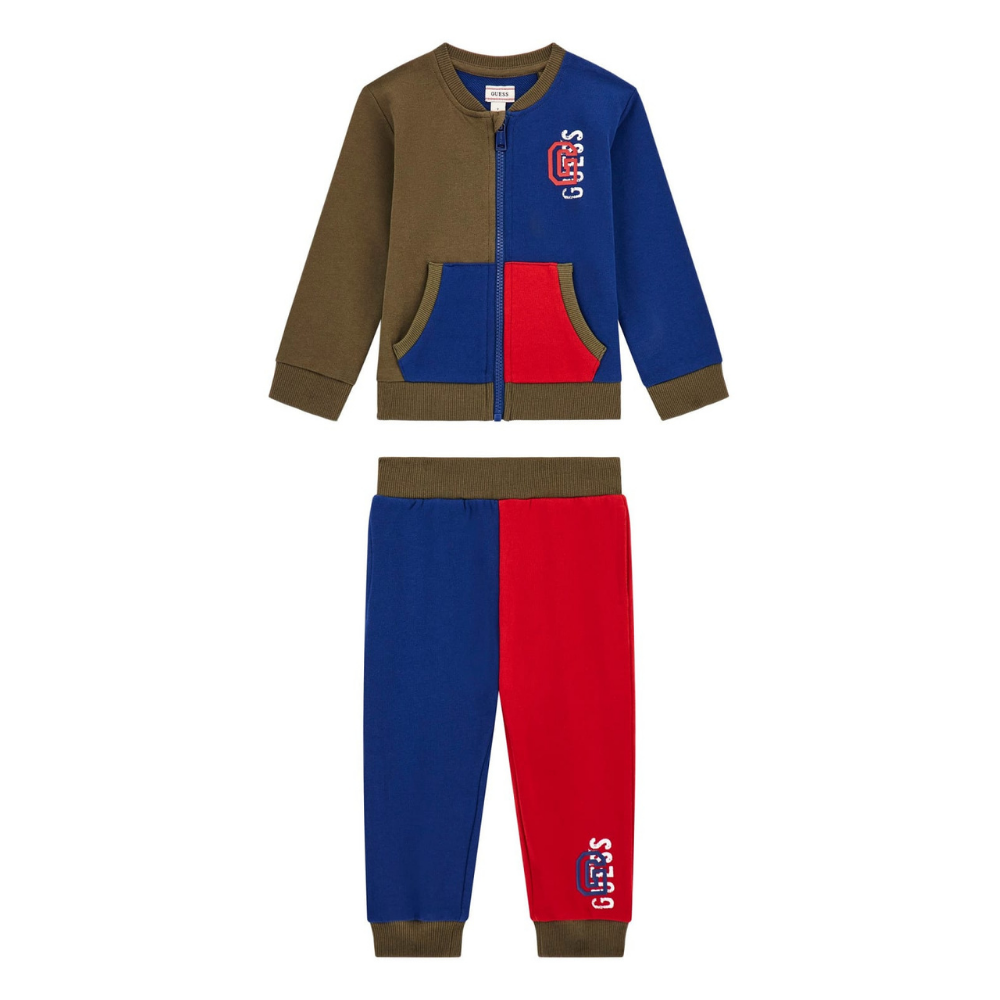 Guess - Colour block Boys Tracksuit
