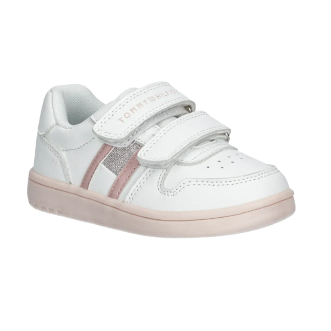 Tommy Hilfiger - Girls Pink with Glitters Sneakers