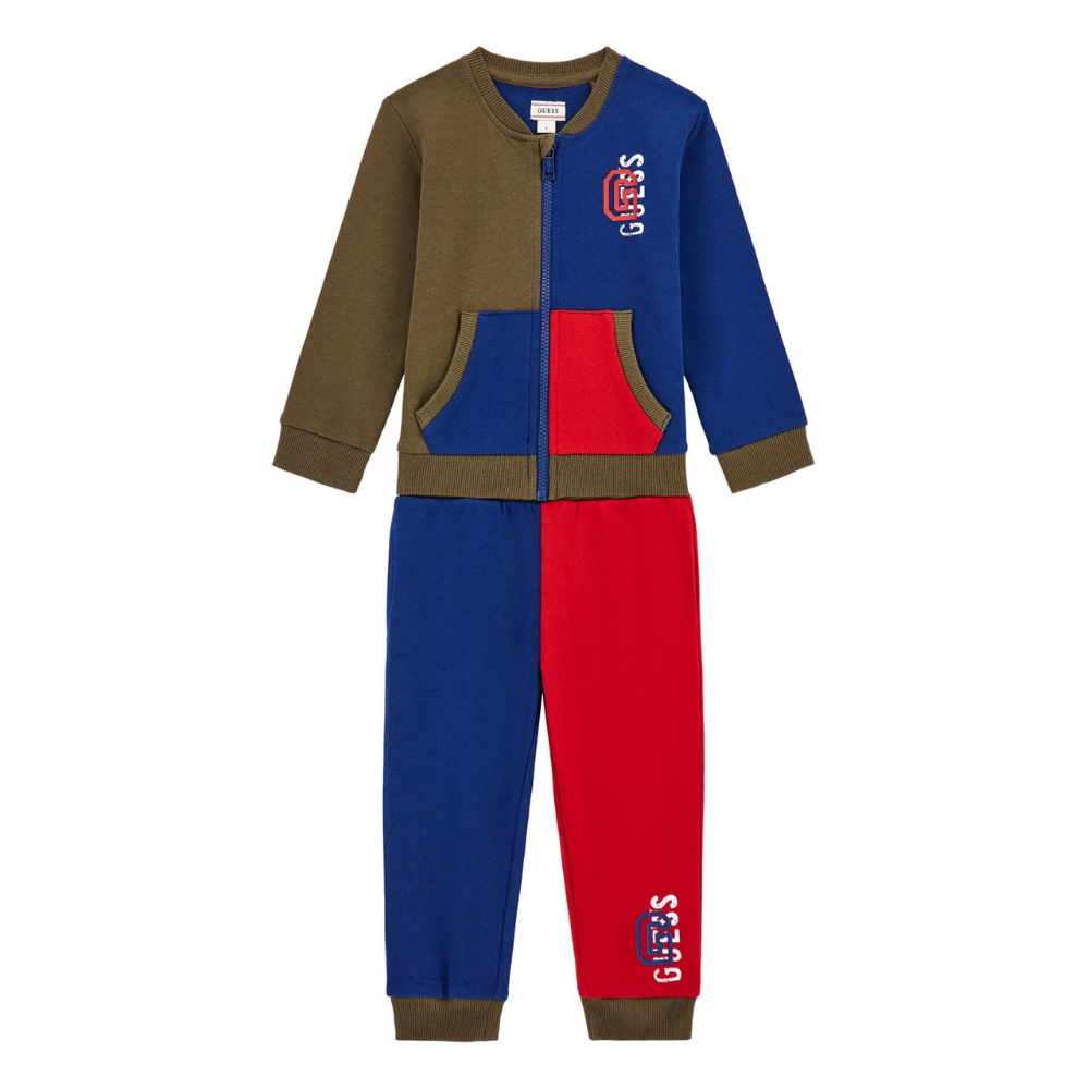 Guess - Colour block Boys Tracksuit