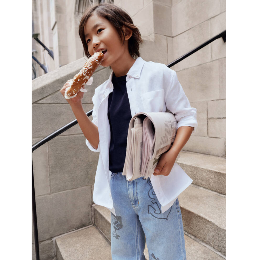 Tommy Hilfiger - Linen White Shirt
