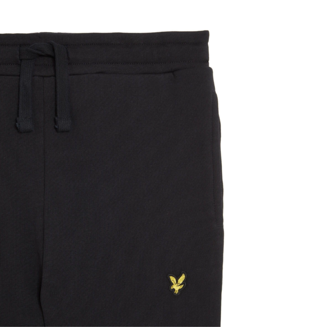 Lyle & Scott - Black Cotton Trouser