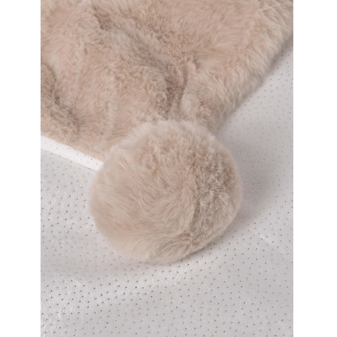 Mayoral - Baby Pom Pom Beige Blanket