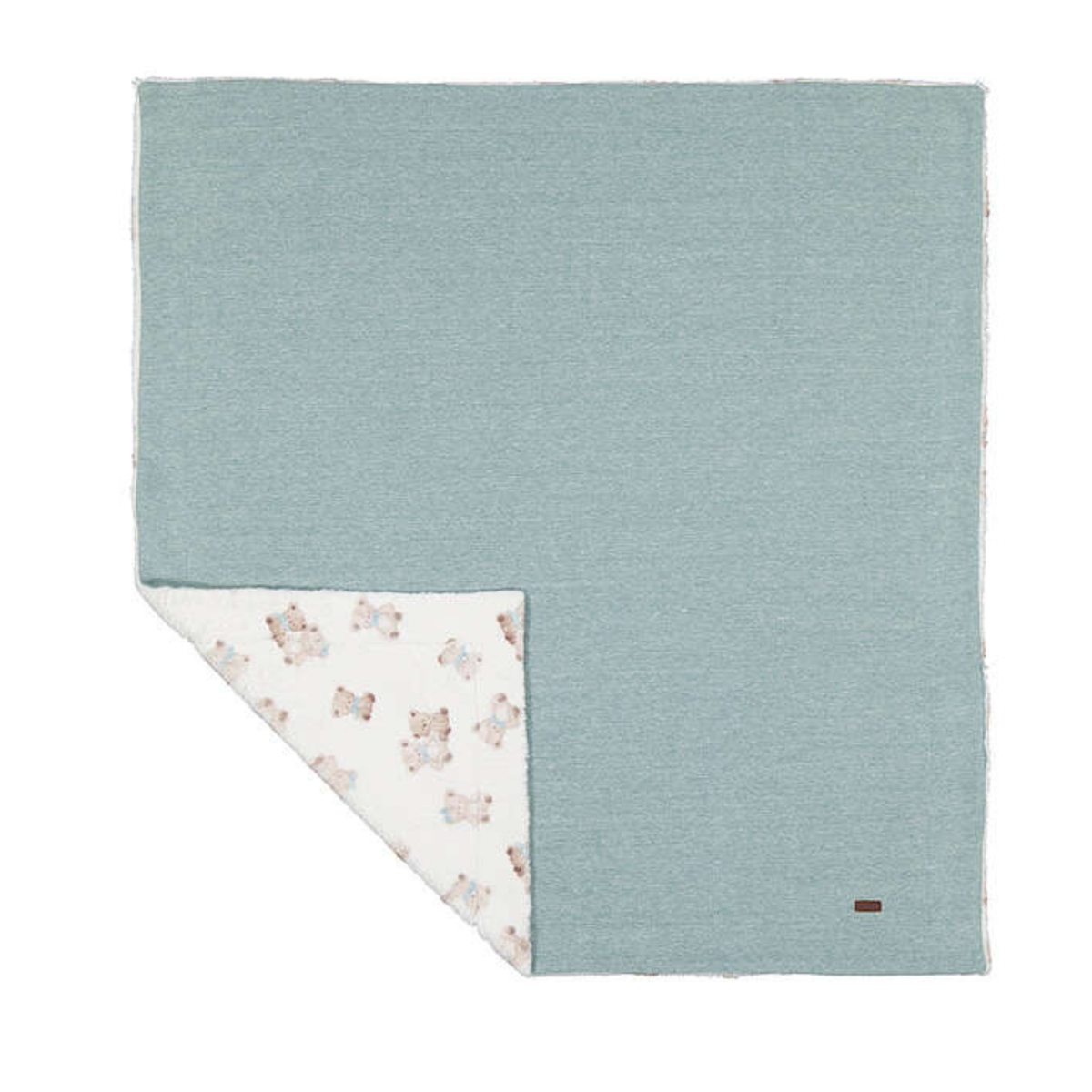 Mayoral - Mint Bear Cotton Blanket