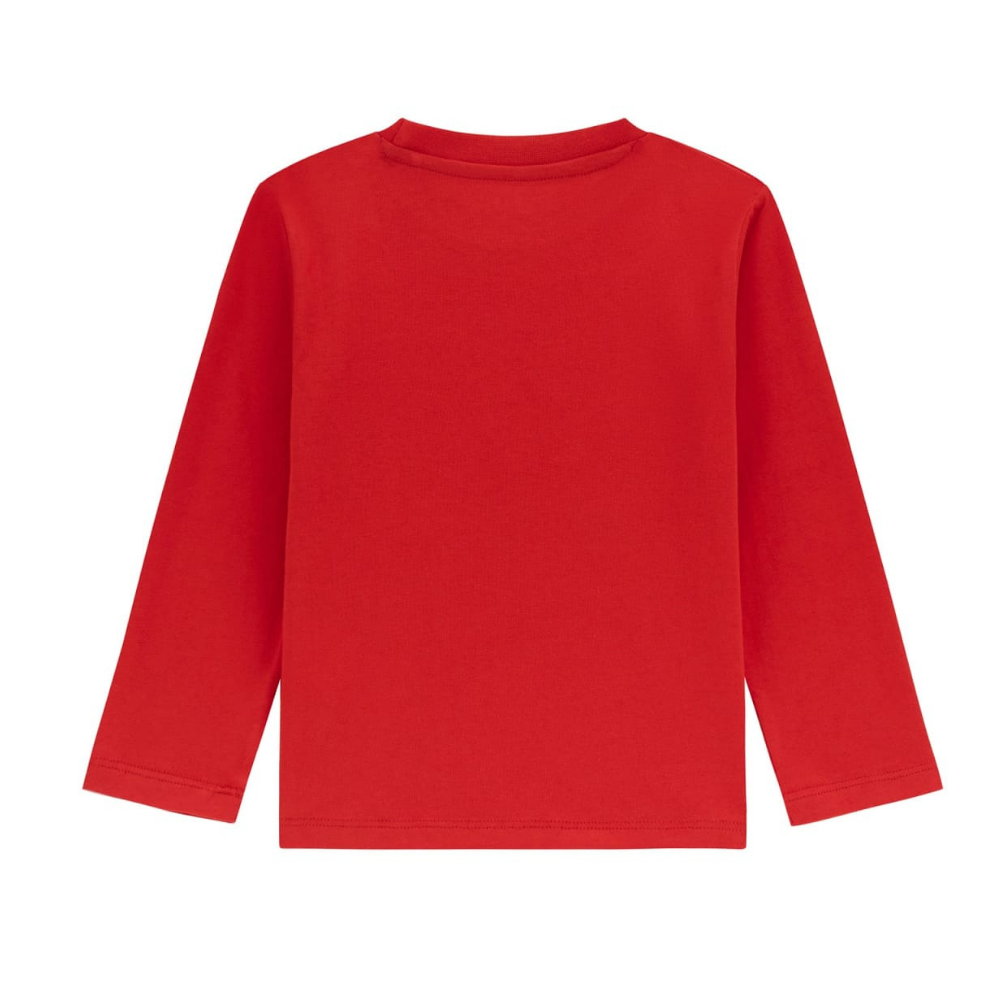 Guess - Red Triangular Face Top