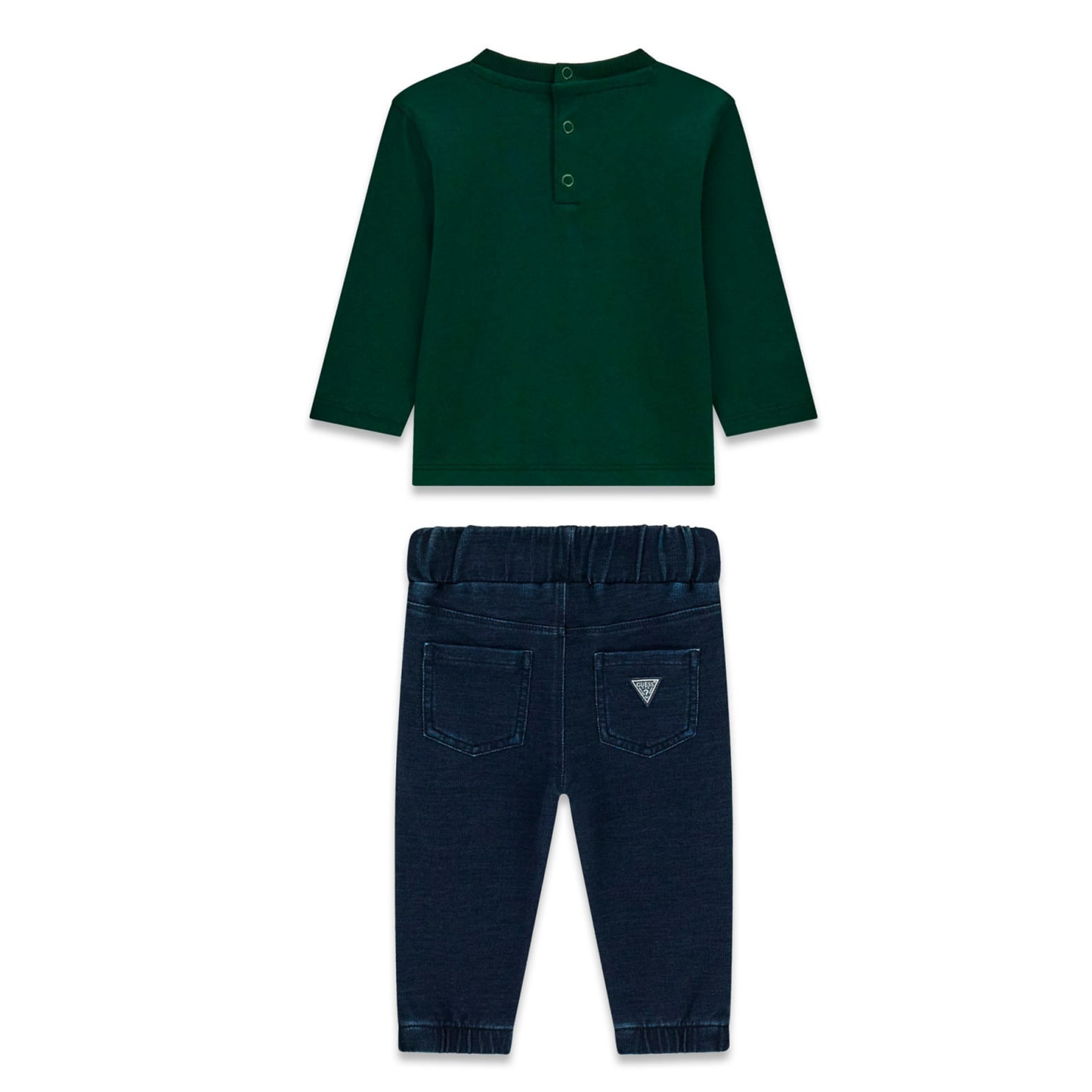 Guess - Green Bear Top with Denim