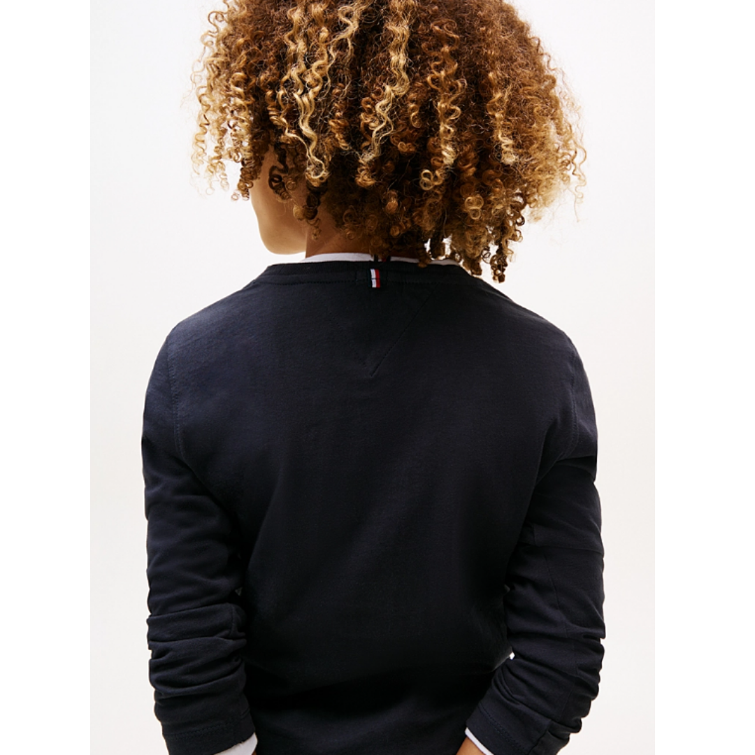 Tommy Hilfiger - Blue Basic TH Top