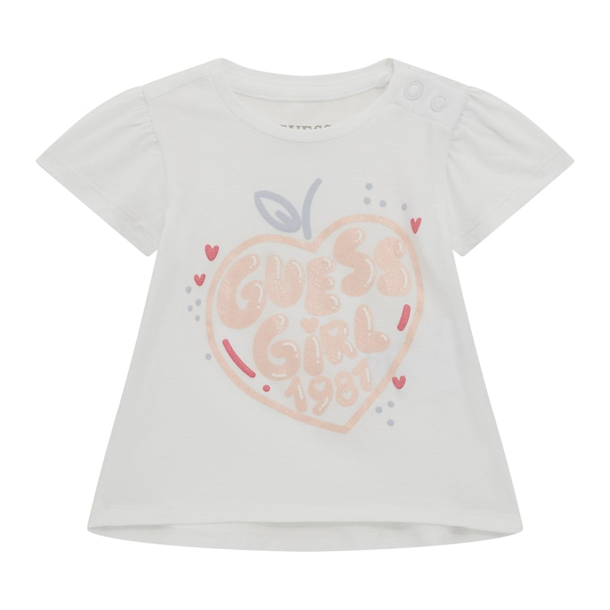 Guess - Cotton Cherry White Top