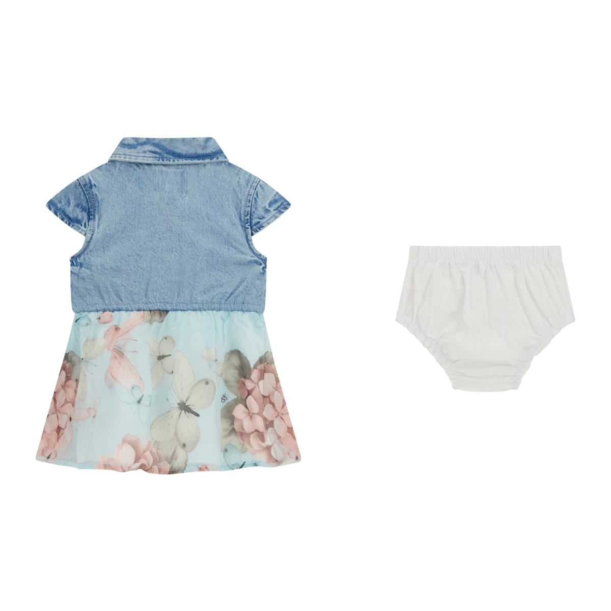 Guess - Baby Girls Jeans Flowery Dress