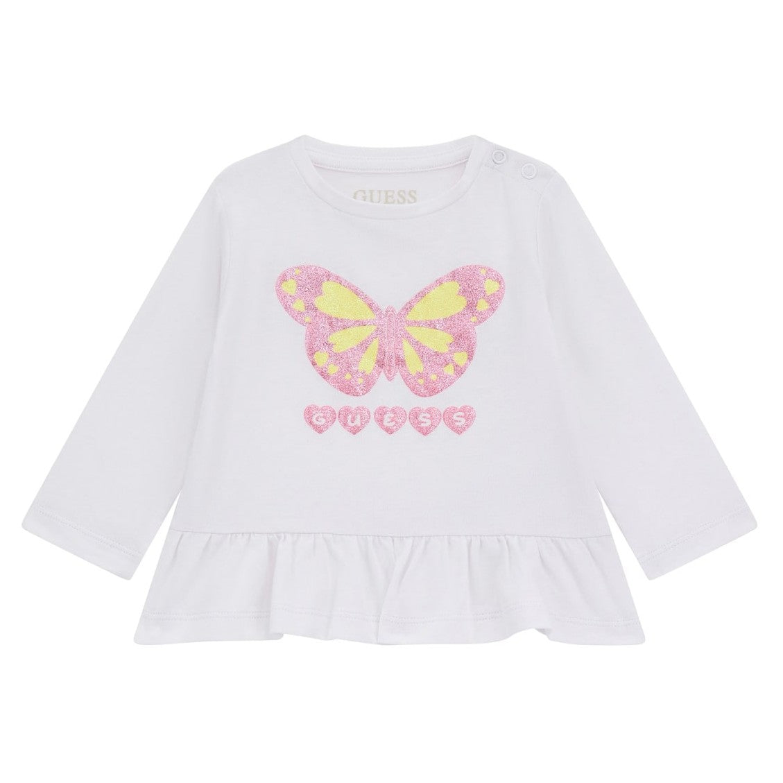 Guess - White Butterfly Top