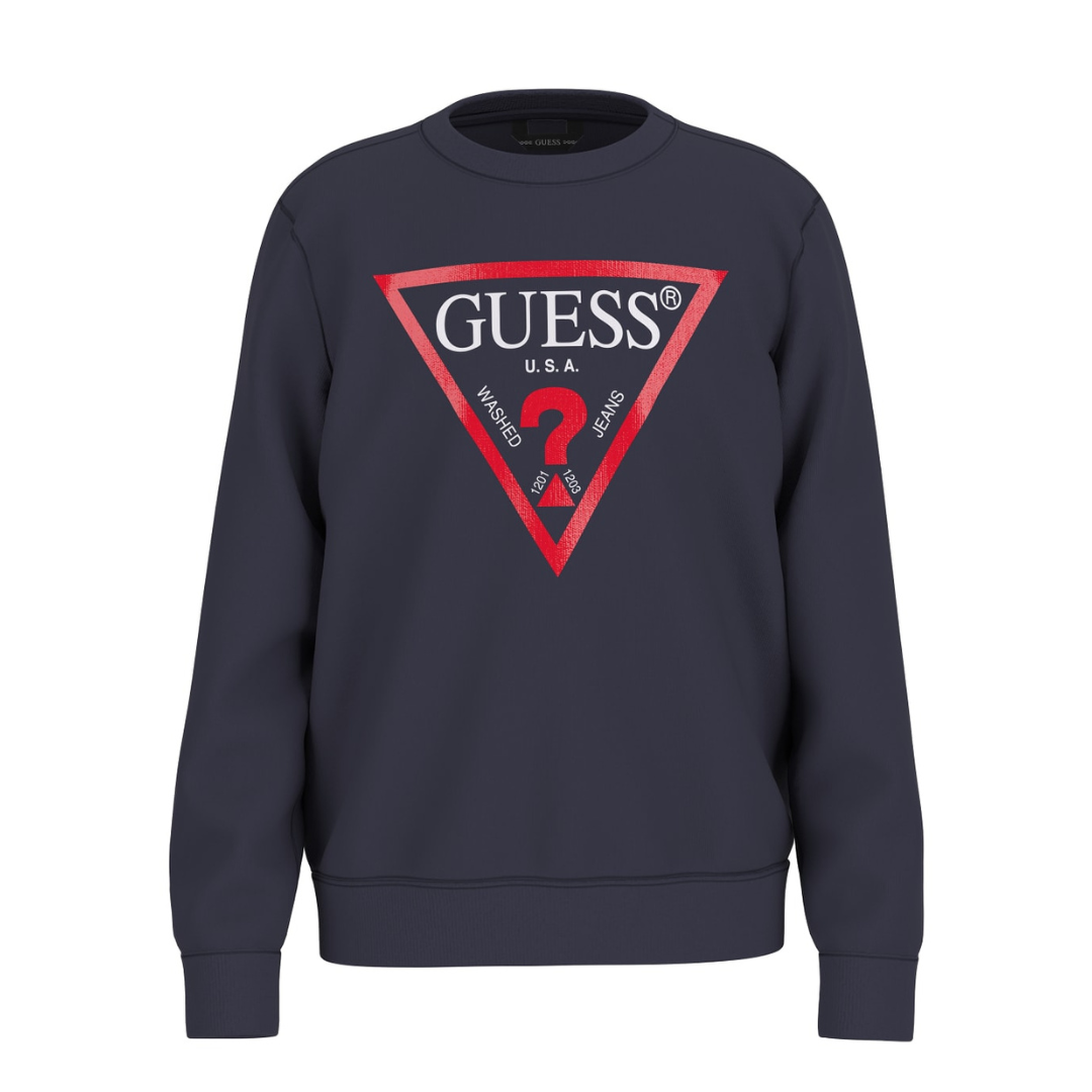 Guess - Basic Blue Navy Sweatshirt
