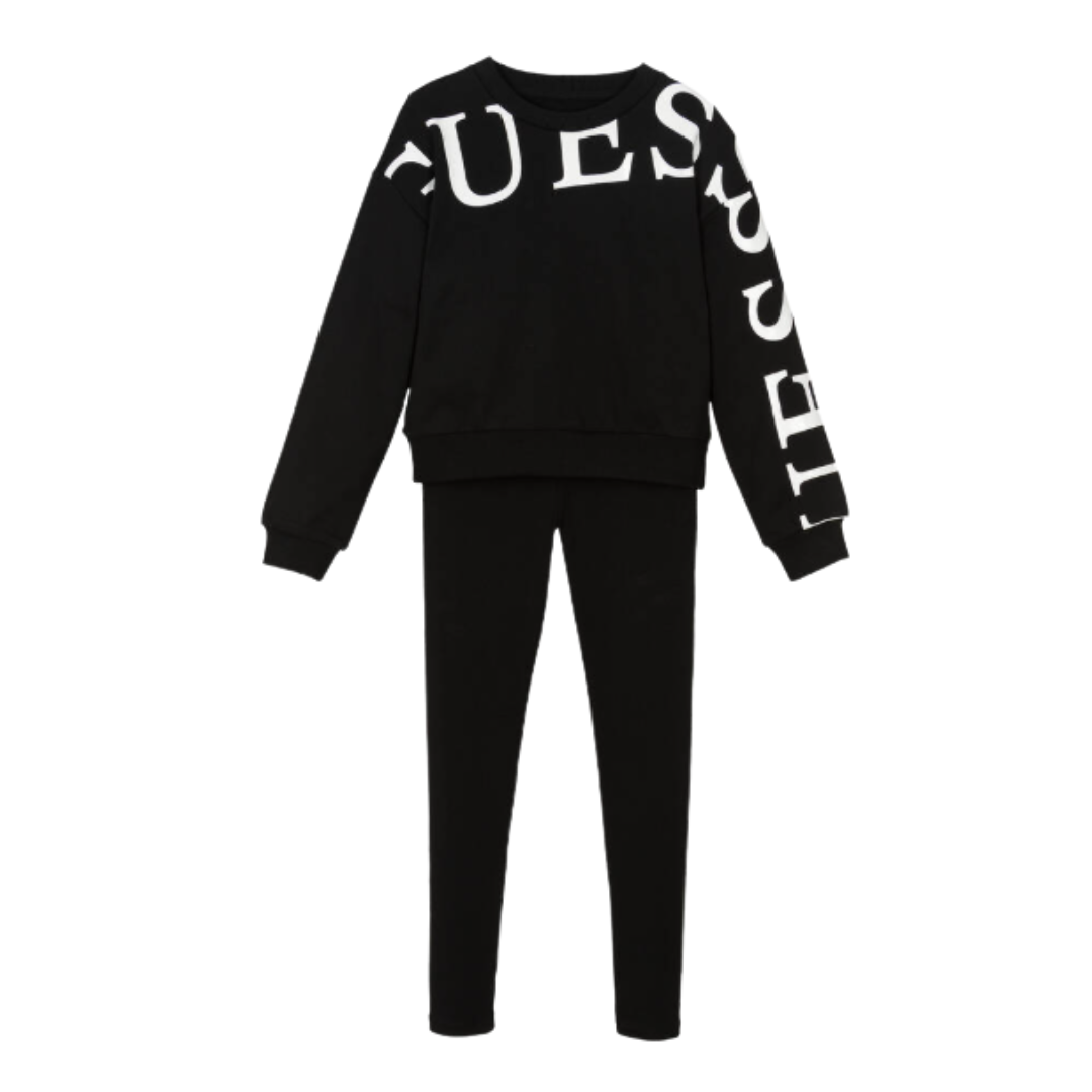 Guess - Black Sweatshirt & Legging