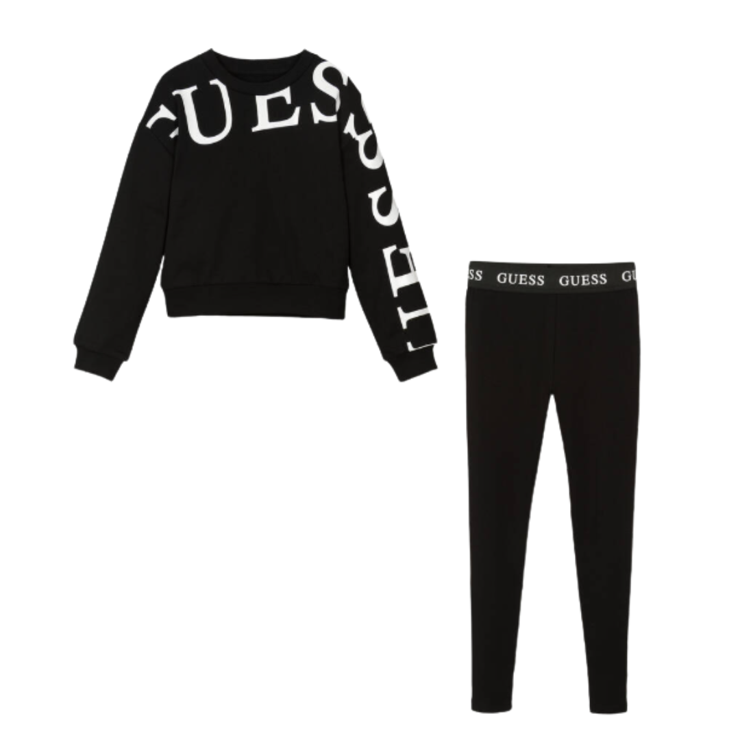 Guess - Black Sweatshirt & Legging