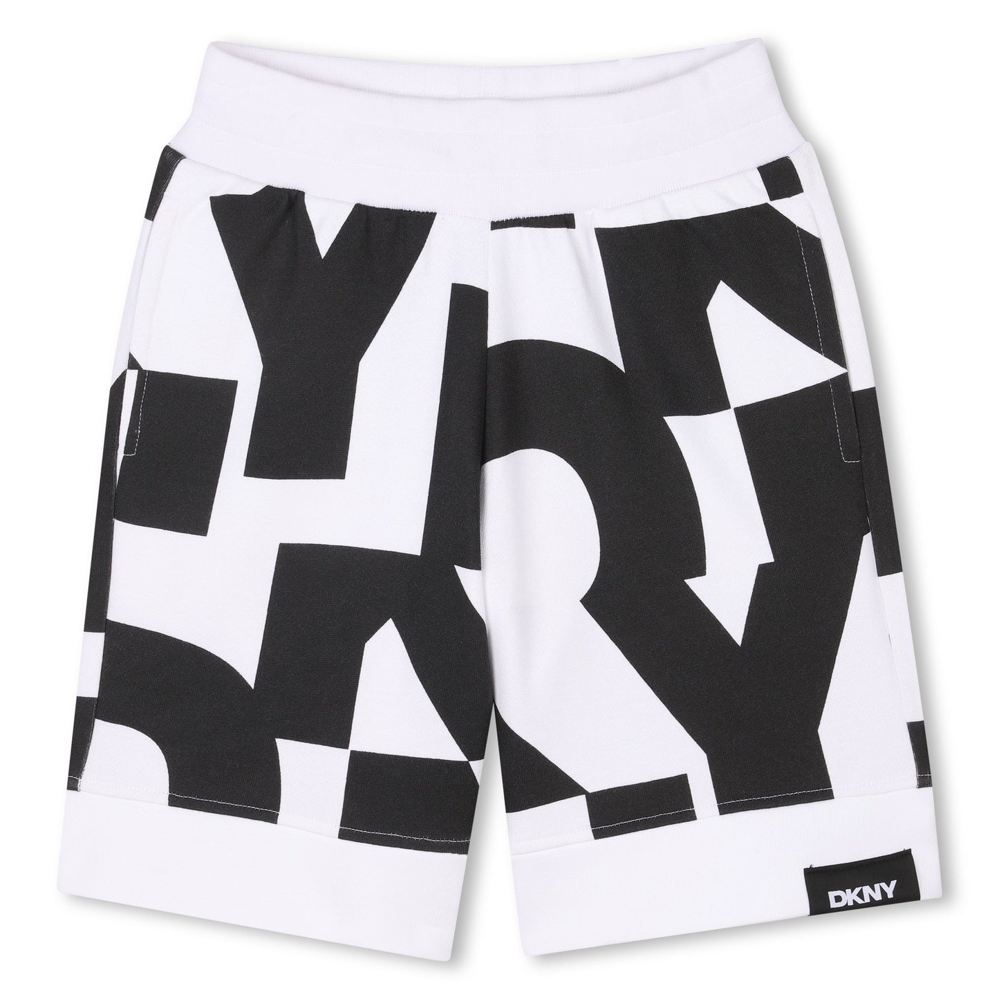 DKNY - Black & White Logo Short