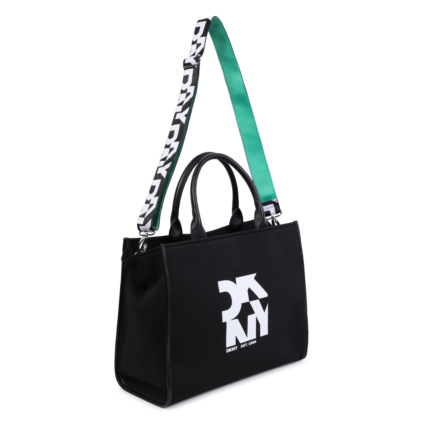 DKNY - Basket Black & White Bag