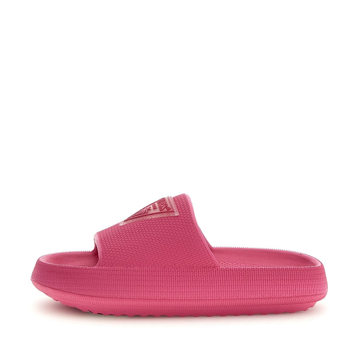Guess - Fuchsia Logo Slippers
