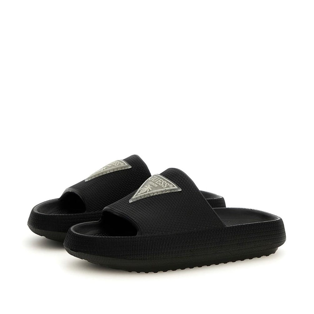 Guess - Black Logo Slippers