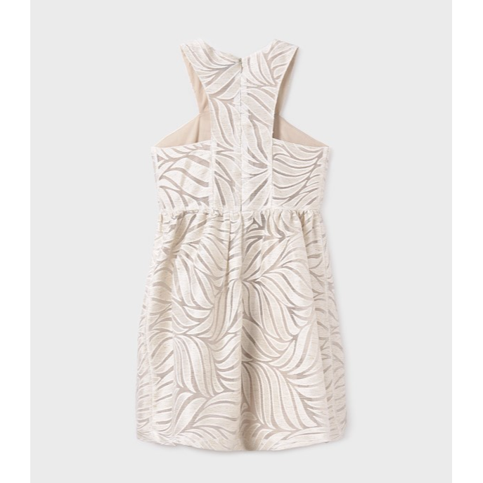 Mayoral - Girls Ceremony Beige Dress