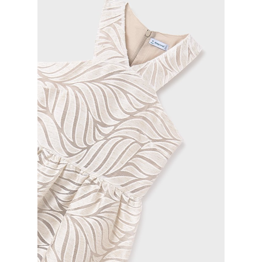 Mayoral - Girls Ceremony Beige Dress
