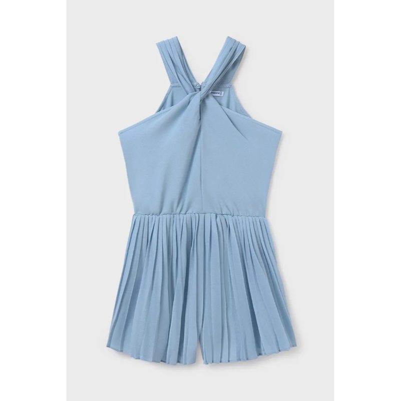 Mayoral - Girls Light Blue Playsuit