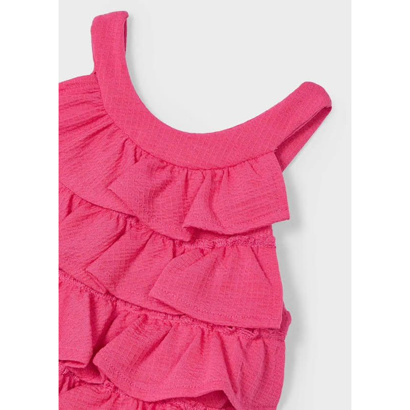 Mayoral - Summer Coral Girls Jumpsuit