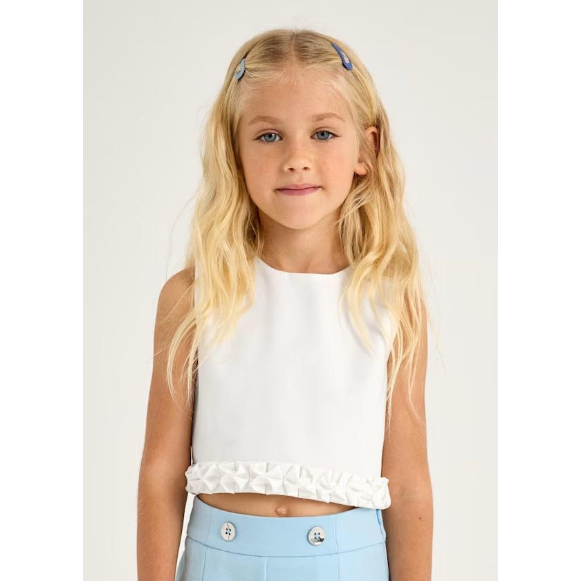 Mayoral - Formal Crop Blouse