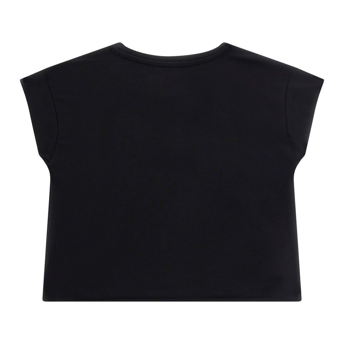 Guess - Black Straight Line Crop Top