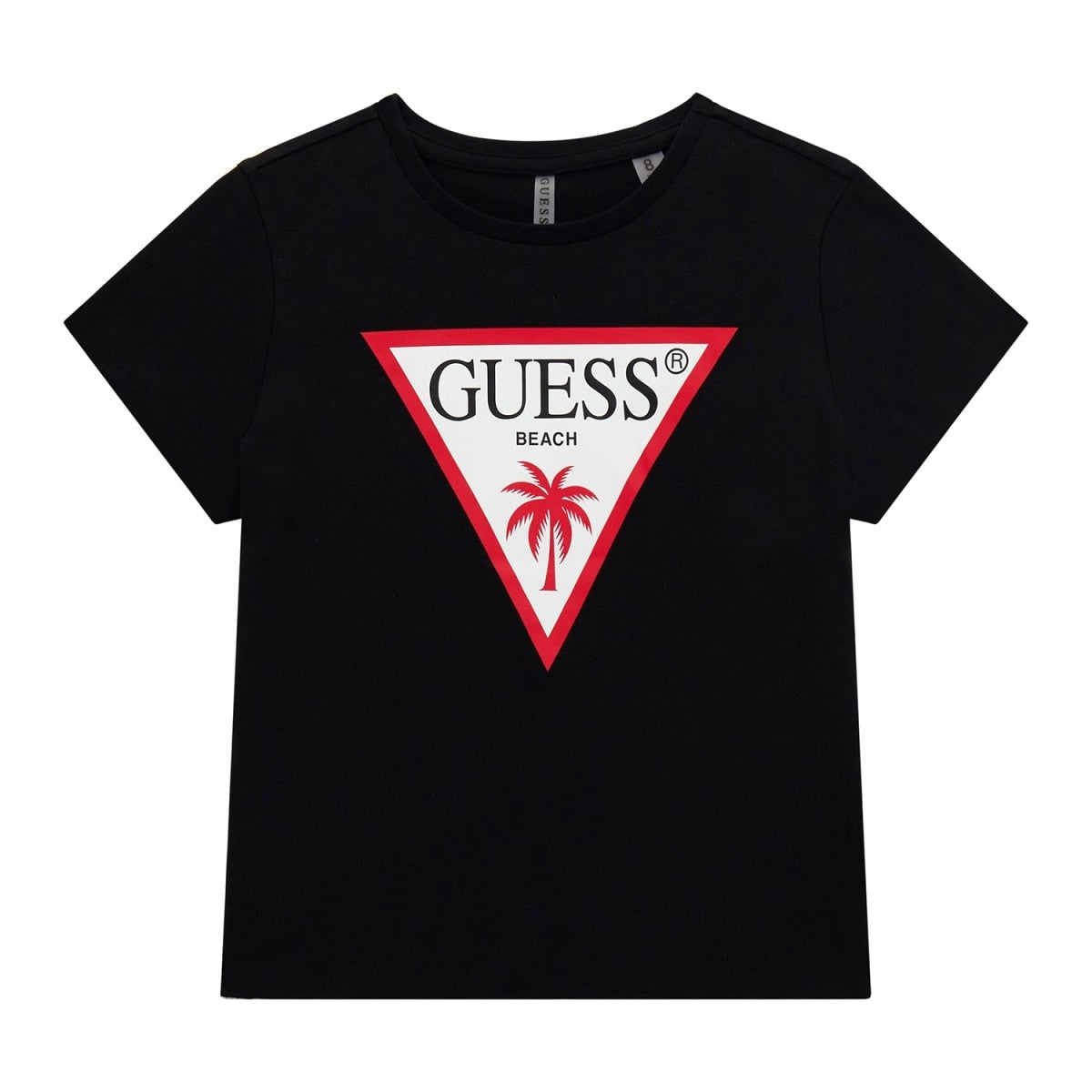 Guess - Black Palm Trees Logo Top