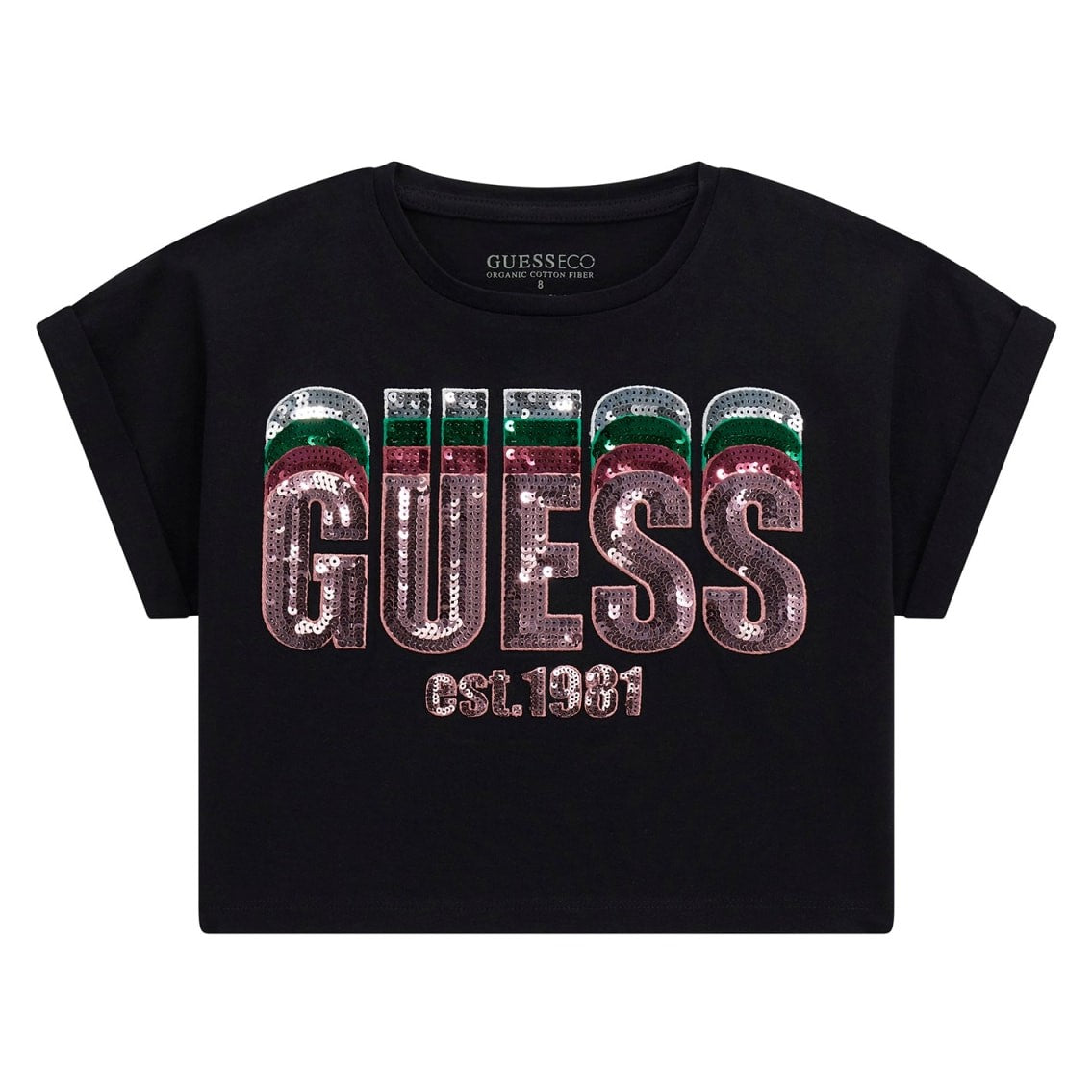 Guess - Crop Black GUESS Top