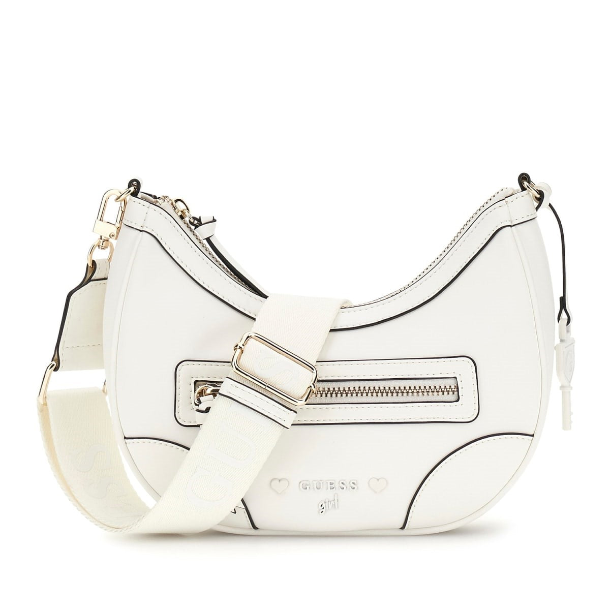 Guess - White Stylish Crossbag