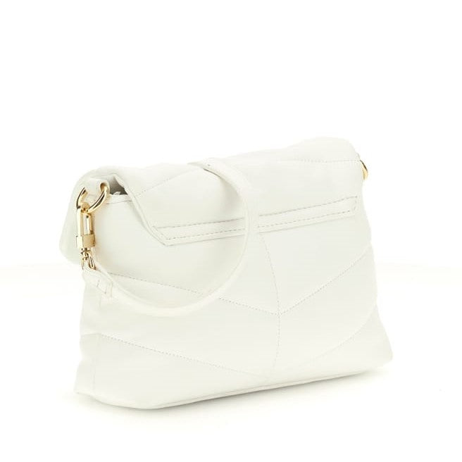 Guess - White Leather Crossbag