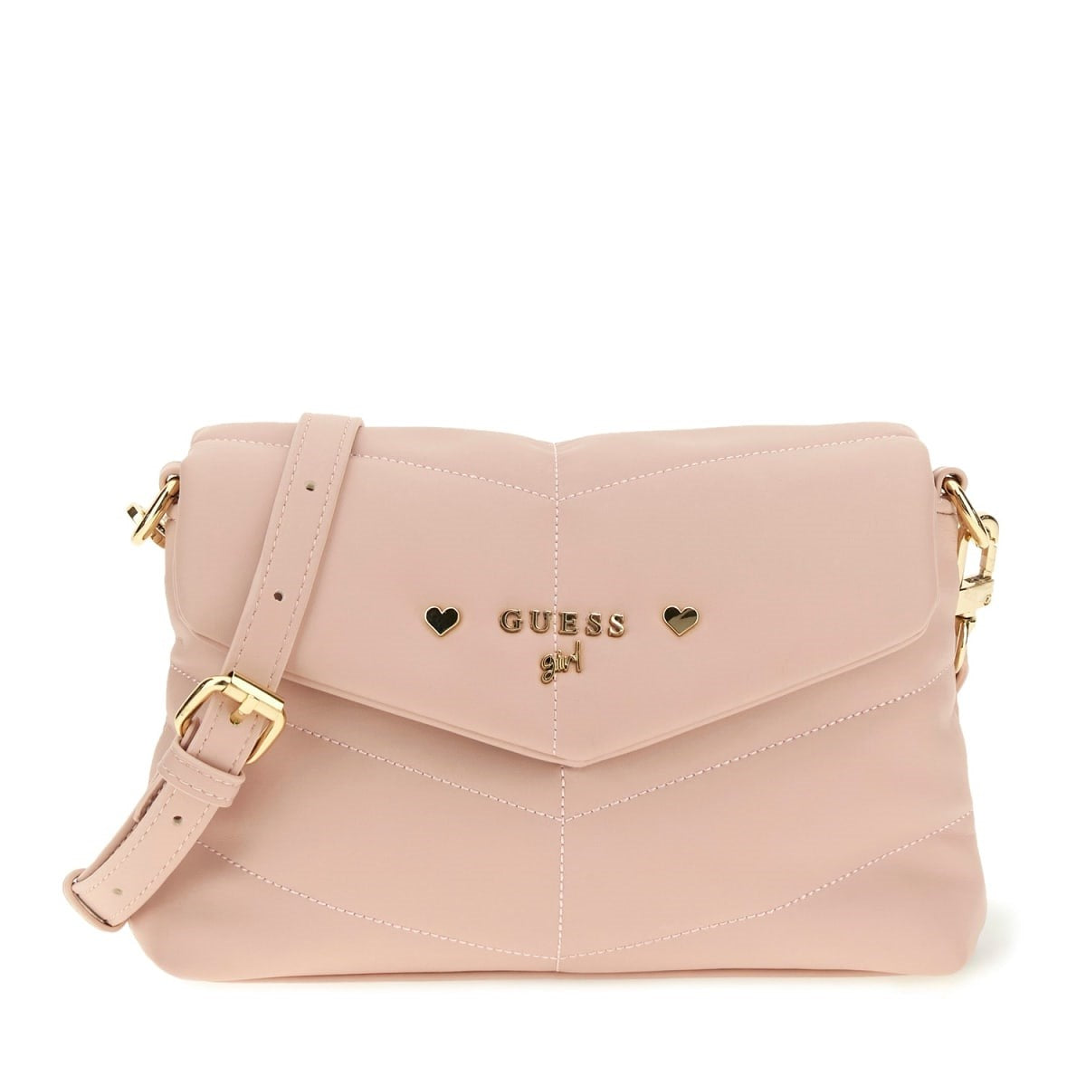 Guess - Pink Leather Crossbag