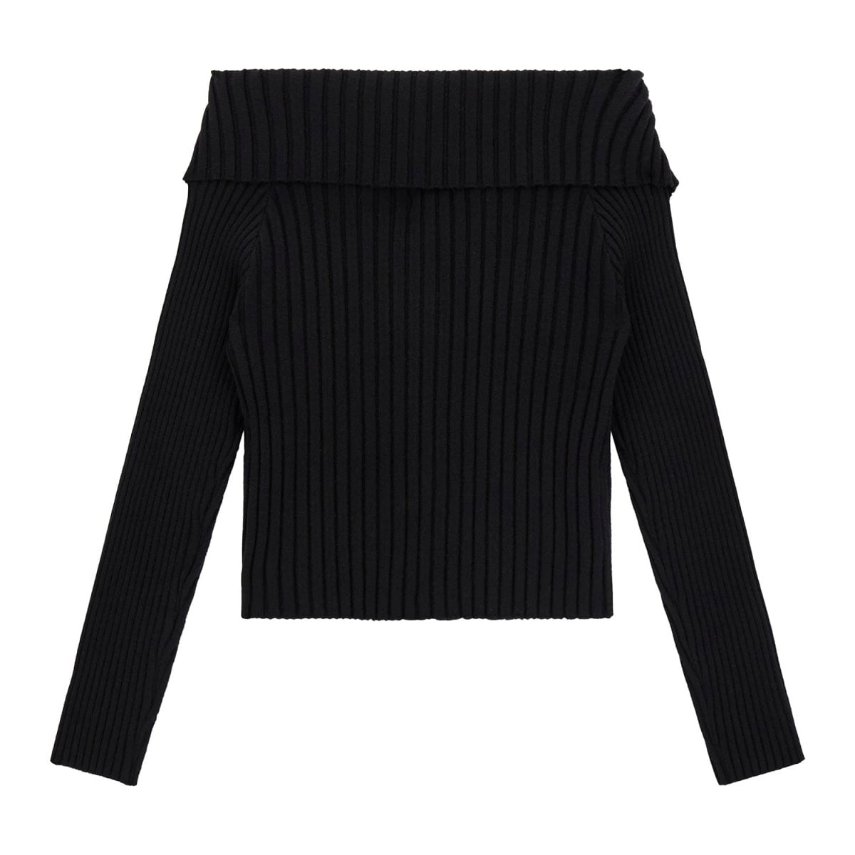 Guess - Black Free Shoulders Blouse