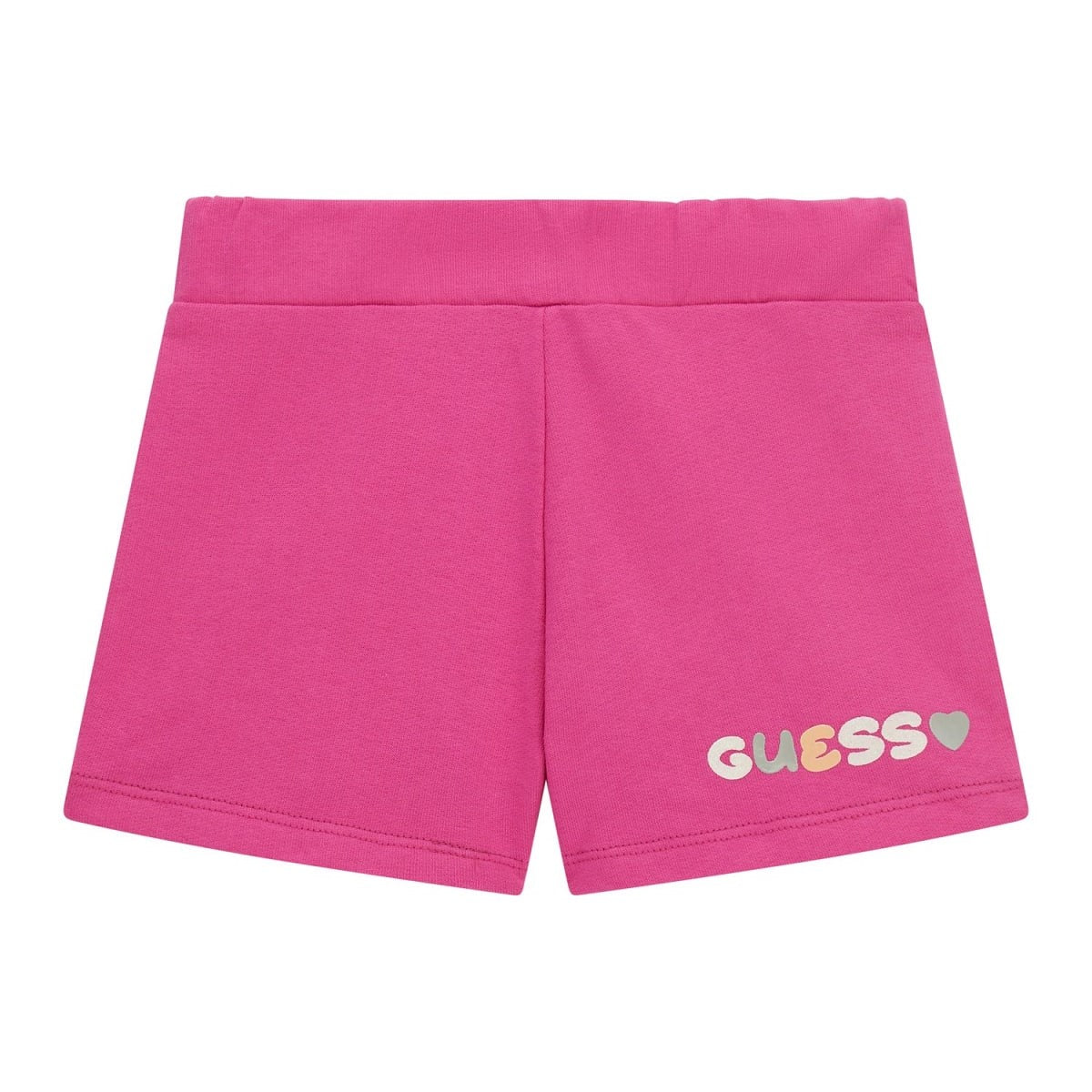 Guess - Girls Cotton Fuchsia Short