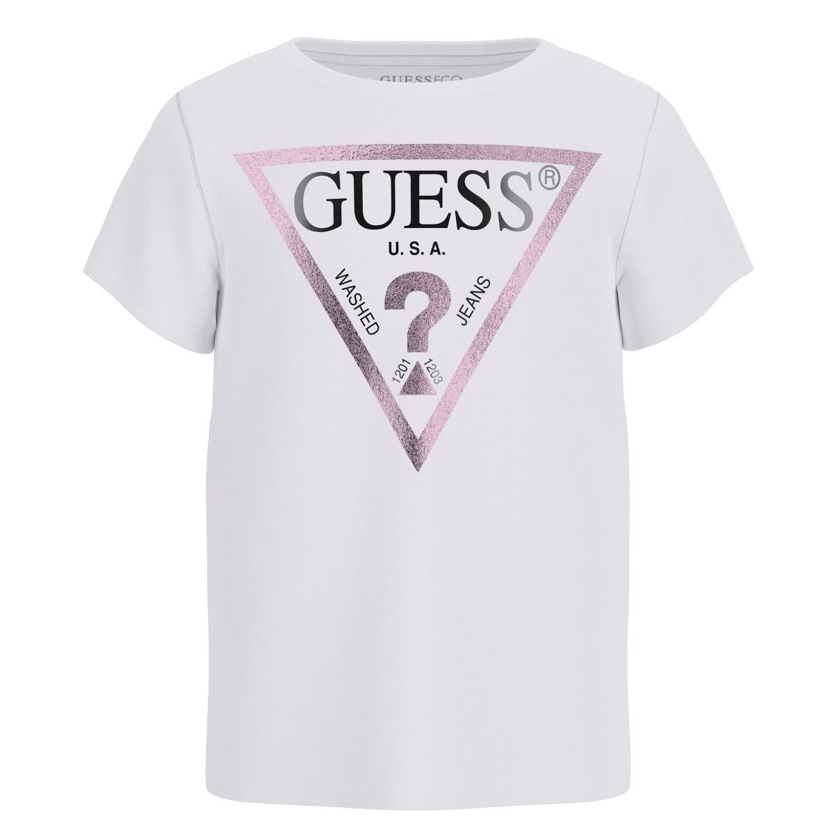 Guess - White Logo Top