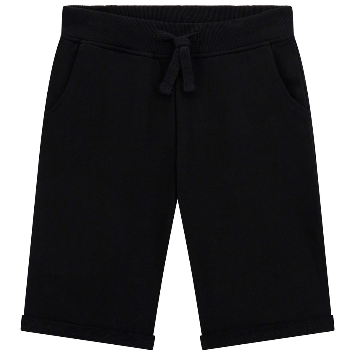 Guess - Black Cotton Logo Short