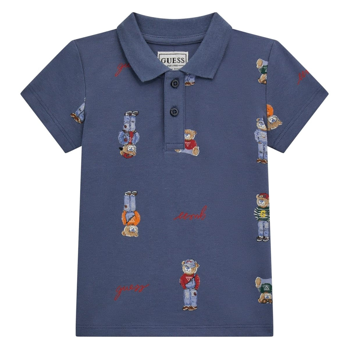 Guess - Light Blue Polo Bear Blouse