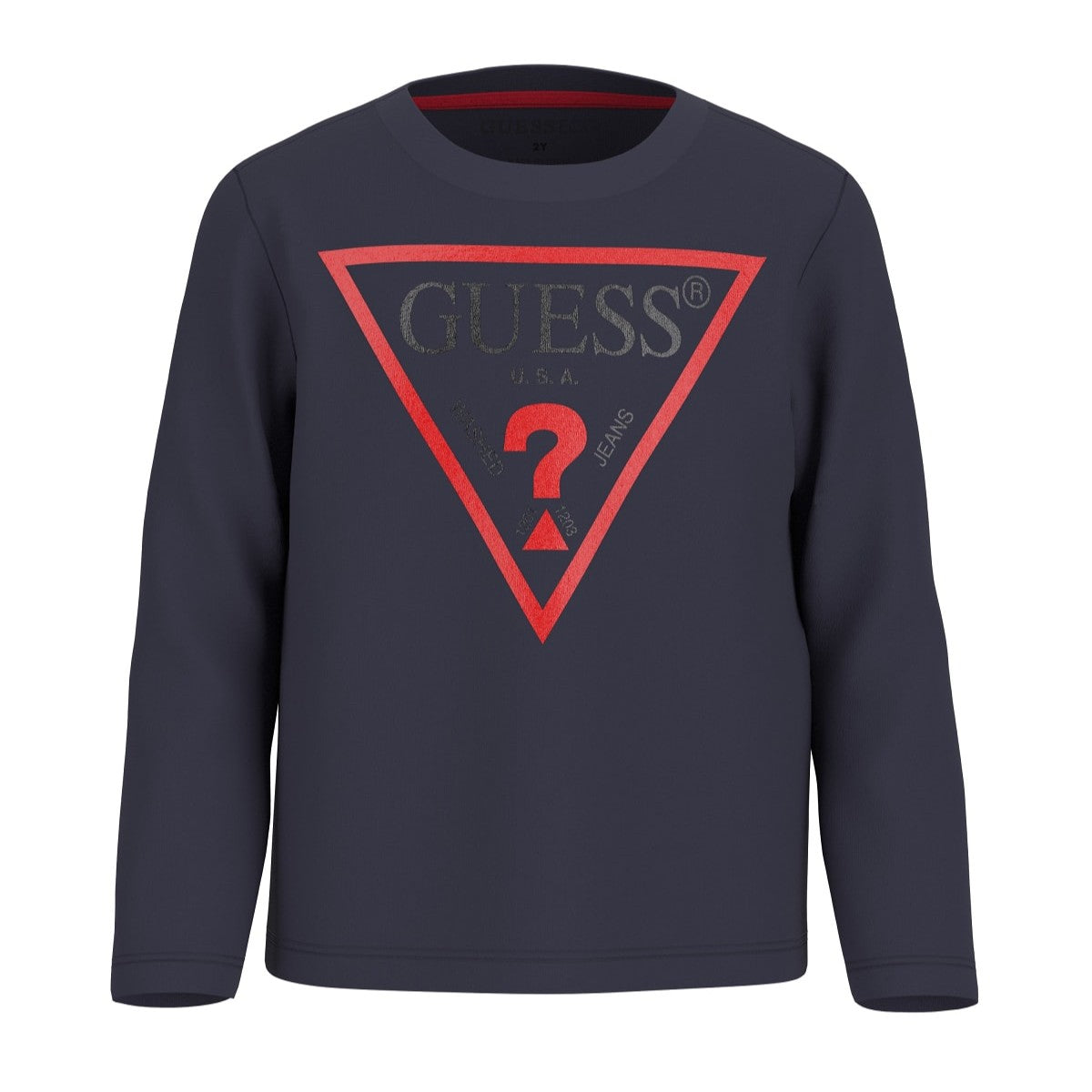 Guess - Blue Navy Basic Logo Top