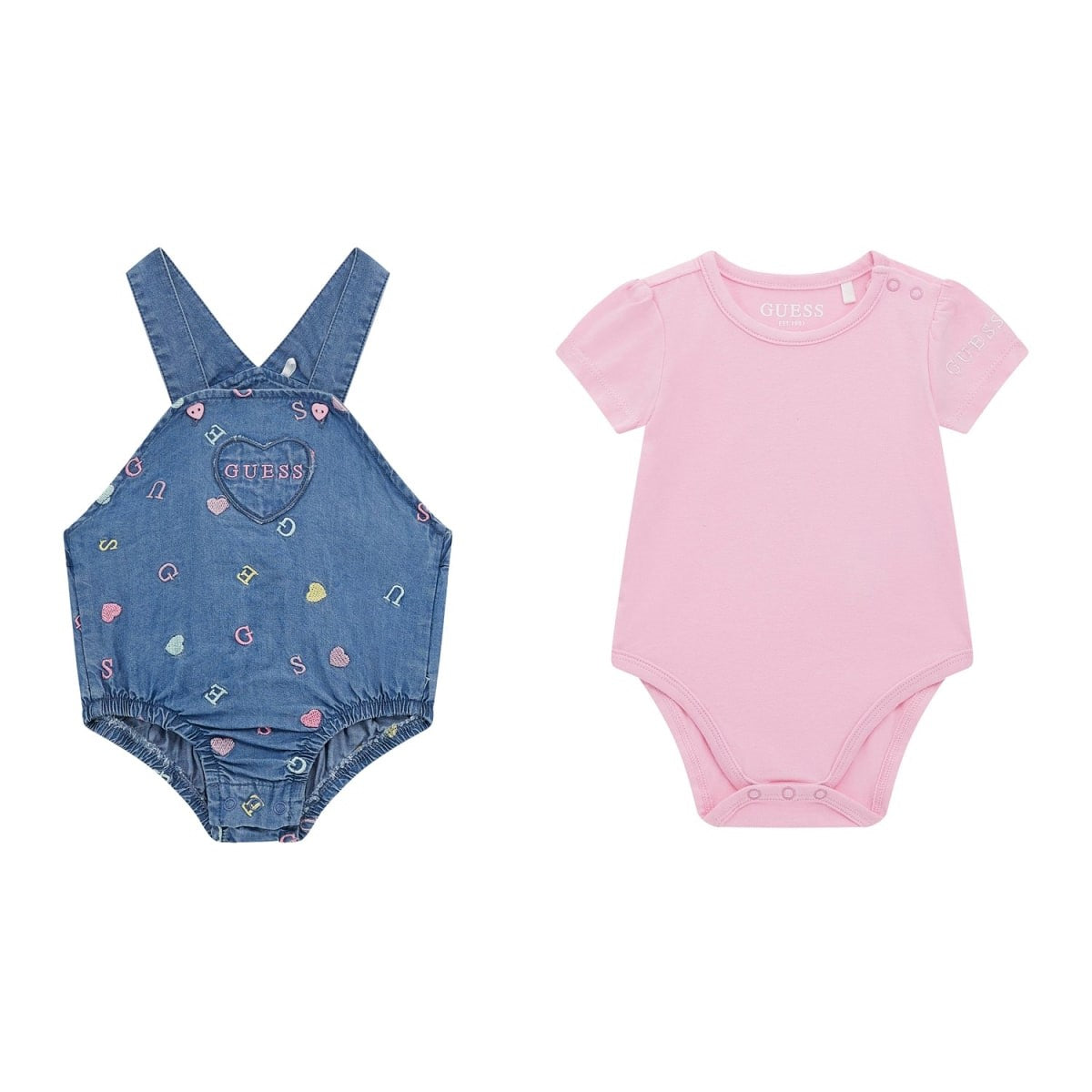 Guess - Baby Girls Jeans Logo Dress